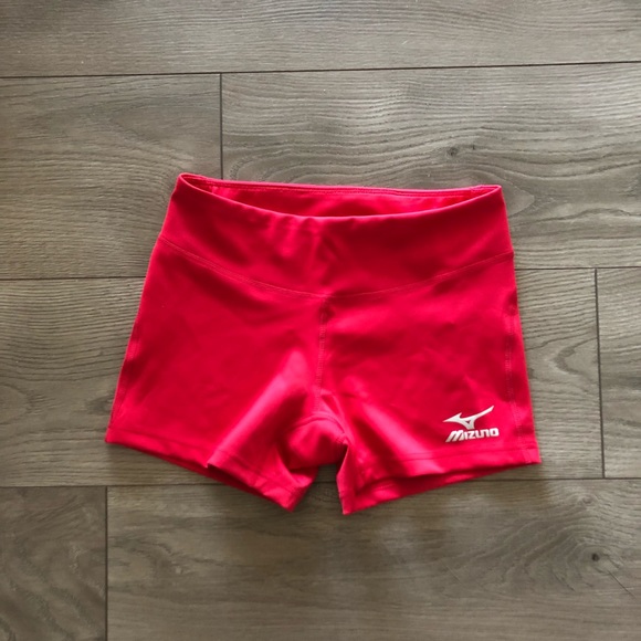 Mizuno | Shorts | Mizuno Victory Volleyball Shorts Red | Poshmark